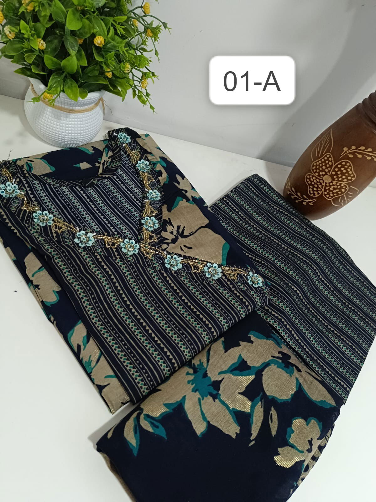 K Shingar 01 Modal Chanderi Designer Kurtis With Bottom Dupatta Wholesale Price In Surat